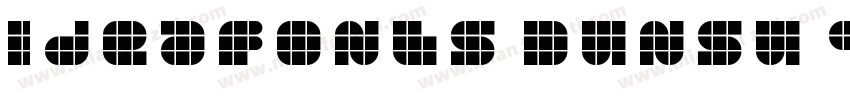 IdeaFonts DunSu 95字体转换